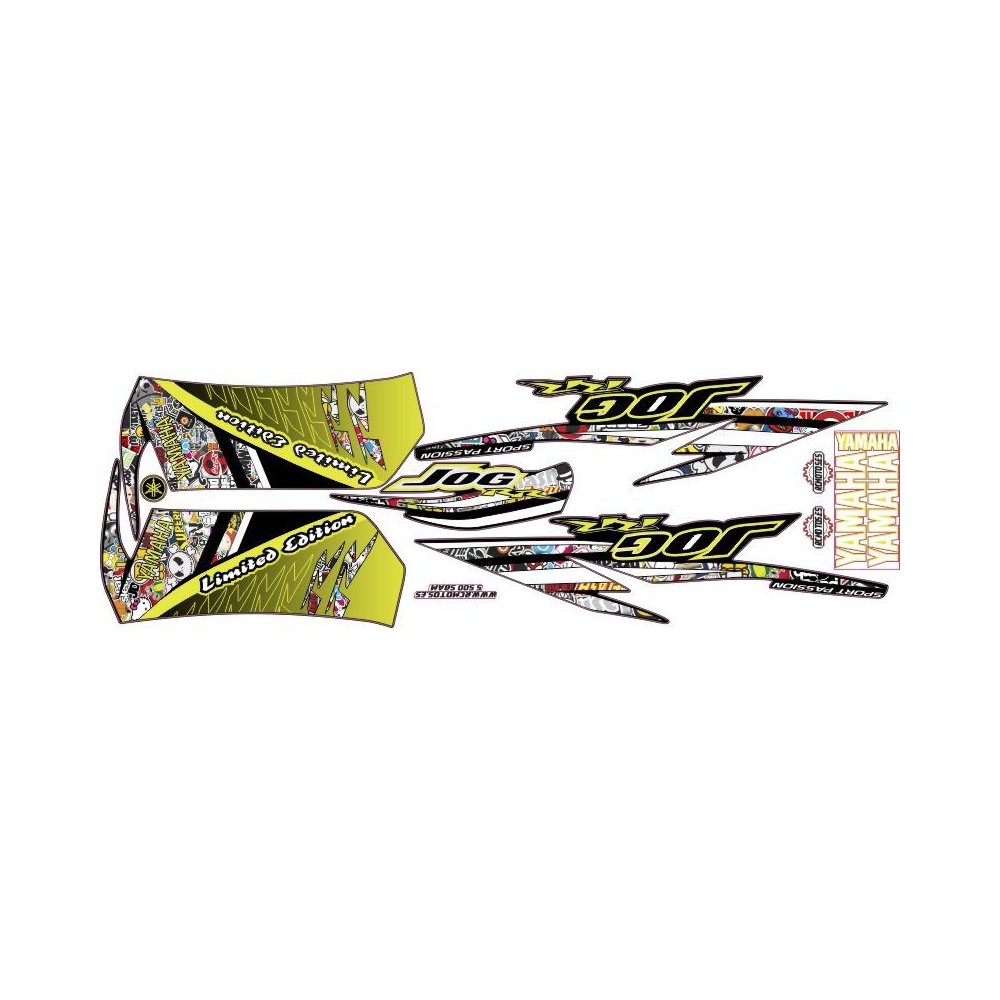 Pegatinas en vinilo para JOG RR | Compra online