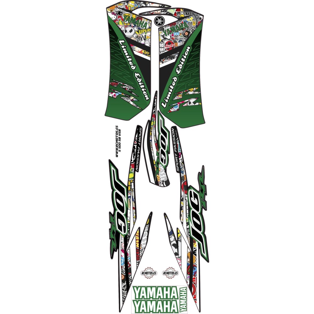 Pegatinas en vinilo para JOG RR | Compra online