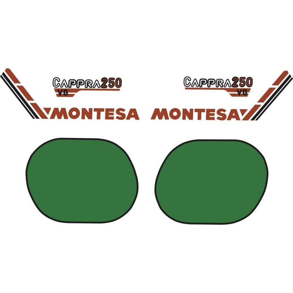 Pegatinas en vinilo para MONTESA CAPPRA 250 | Compra online