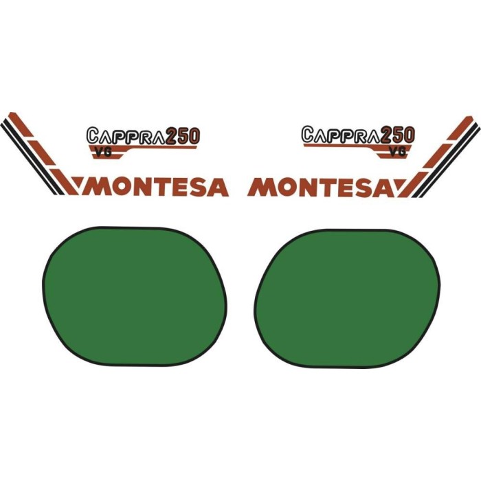 Pegatinas en vinilo para MONTESA CAPPRA 250 | Compra online