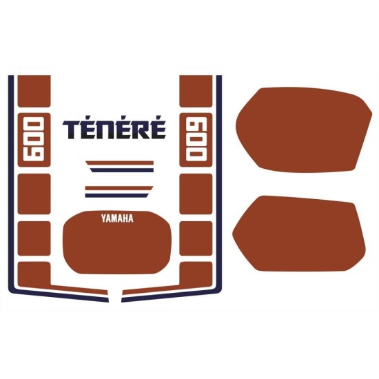 Pegatinas en vinilo para TENERE 600 | Compra online