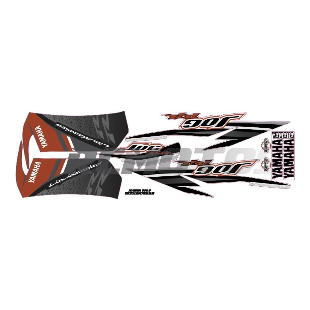 Pegatinas en vinilo para JOG RR | Compra online