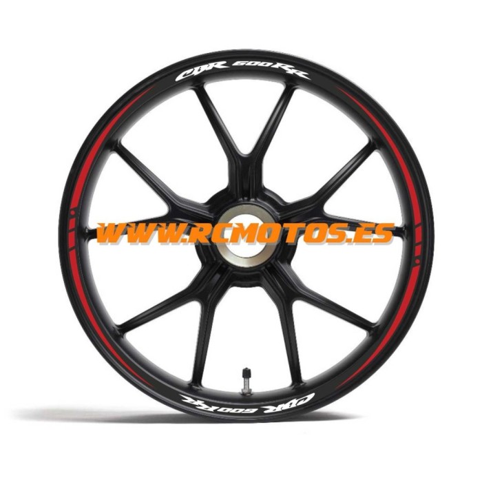 KIT ADHESIVOS LLANTA MOD.  BOMB CBR 600 RR
