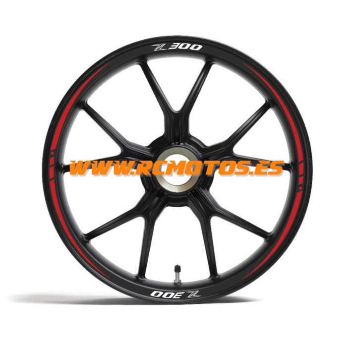 KIT ADHESIVOS LLANTA MOD.  BOMB Z 300