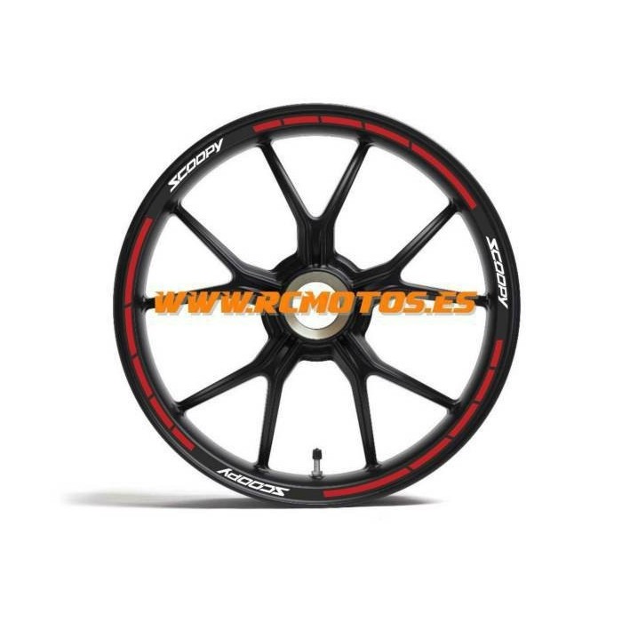 KIT ADHESIVOS LLANTA MOD.  STICK SCOOPY