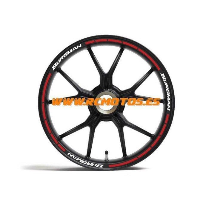 KIT ADHESIVOS LLANTA MOD.  STICK BURGMAN
