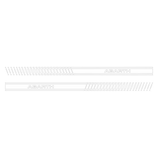Pegatinas en vinilo para FIAT 500 ABARTH | Compra online
