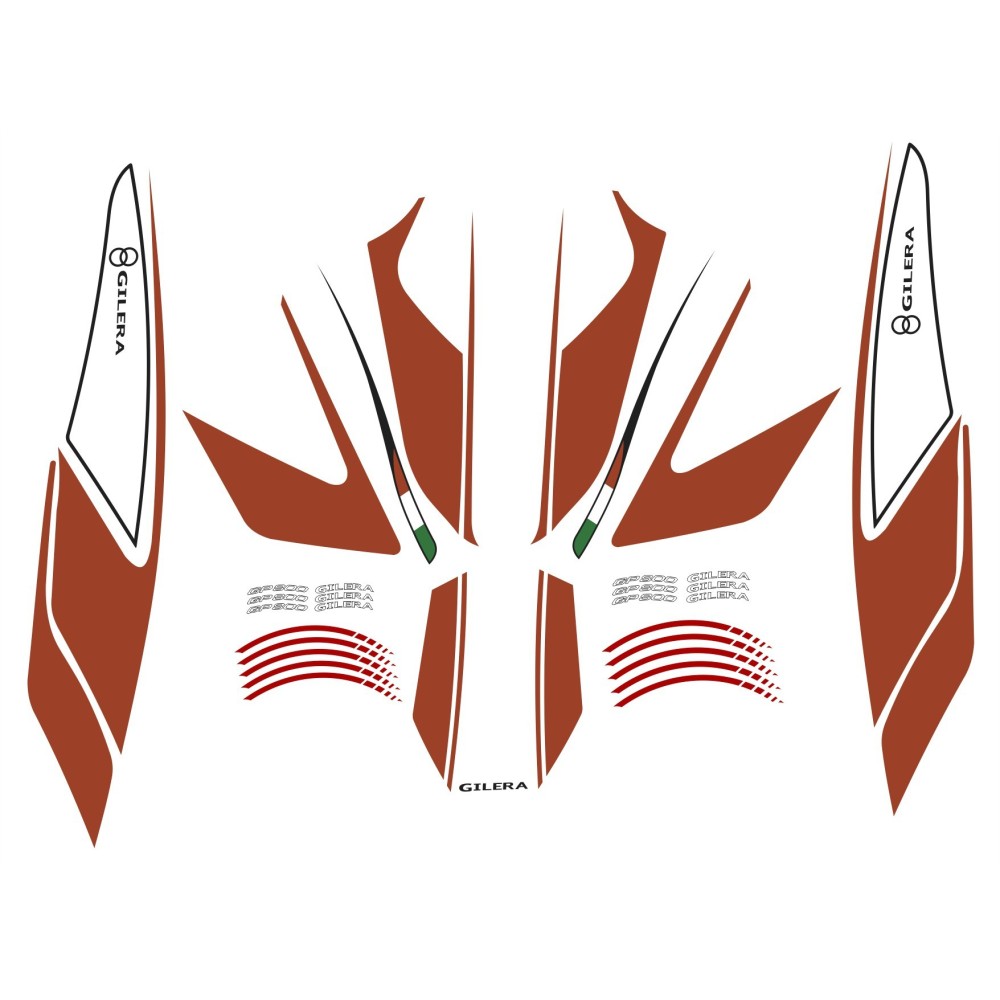 Pegatinas en vinilo para GILERA GP 800 | Compra online