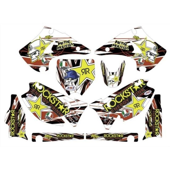 Pegatinas en vinilo para KAWASAKI KX125_250 2003-2012 | Compra online