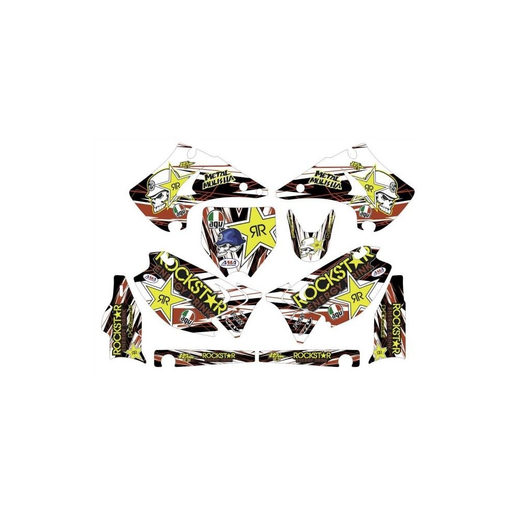 Pegatinas en vinilo para KAWASAKI KX125_250 2003-2012 | Compra online