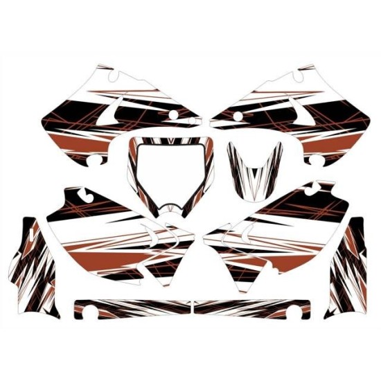 Pegatinas en vinilo para KAWASAKI KX125_250 2003-2012 | Compra online