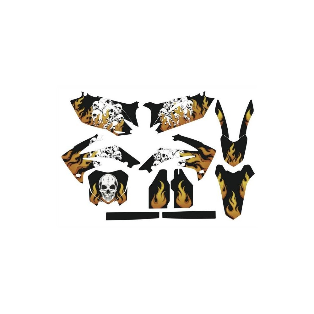 Pegatinas en vinilo para HONDA CRF450 2009-2012 | Compra online