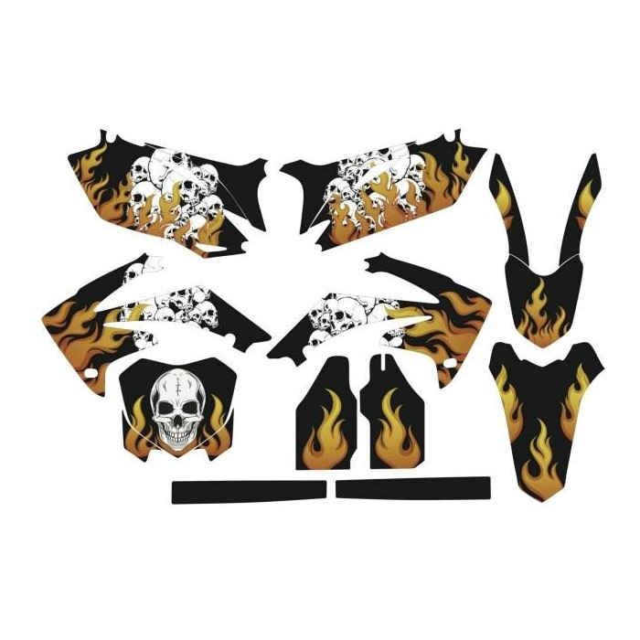 Pegatinas en vinilo para HONDA CRF450 2009-2012 | Compra online