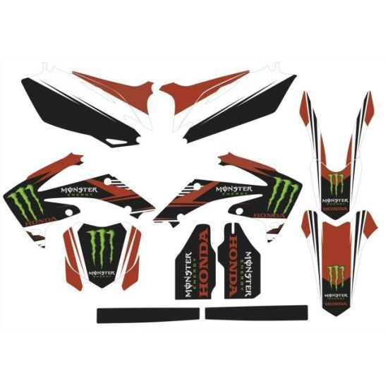Pegatinas en vinilo para HONDA CRF450 2009-2012 | Compra online