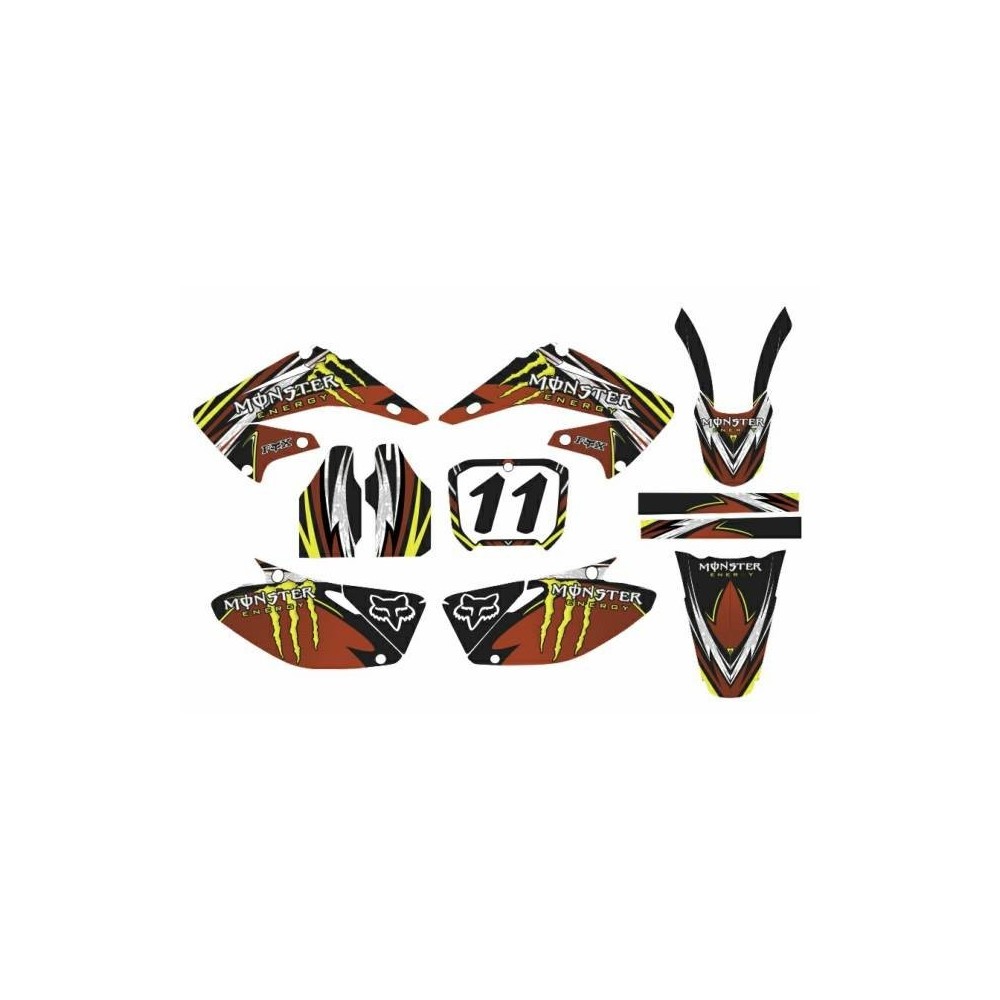 Pegatinas en vinilo para HONDA CR125-250 2002-EN ADELANTE | Compra online