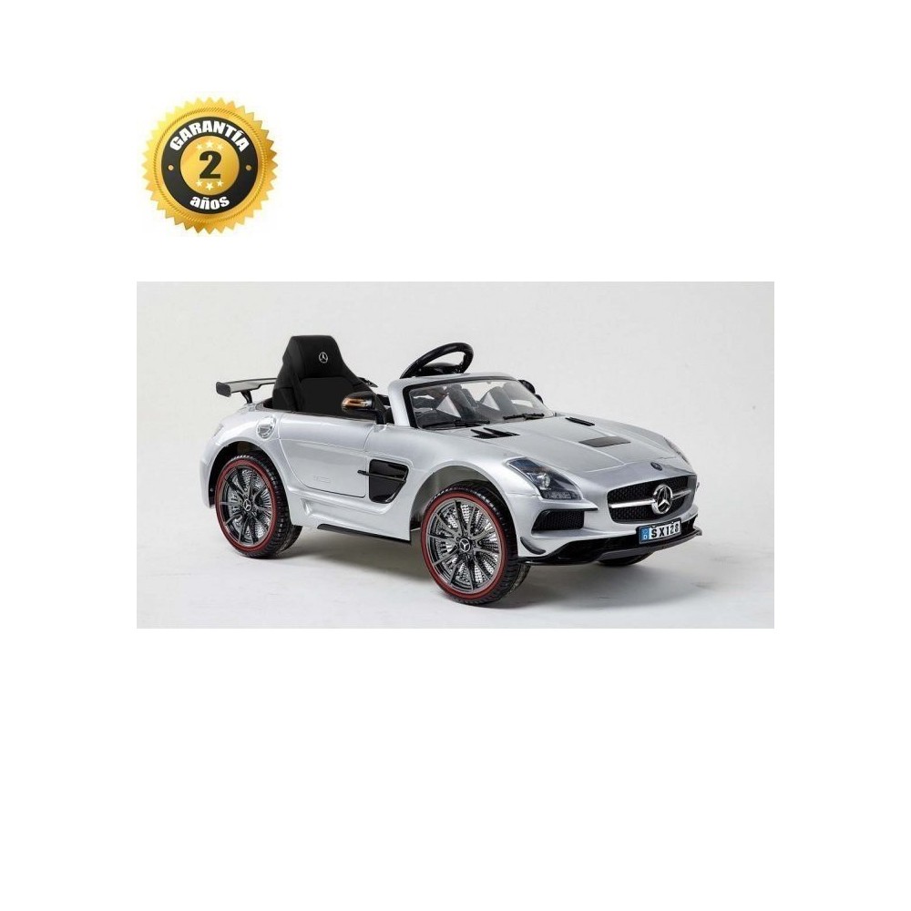 Mercedes-Benz SLS AMG coche eléctrico infantil | Auto niños con CVT