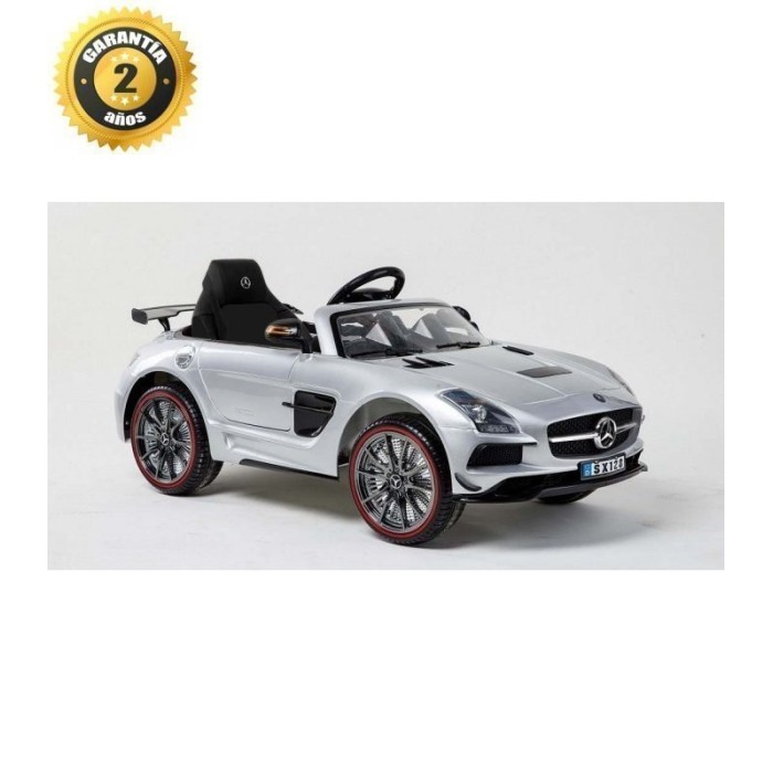 Mercedes-Benz SLS AMG coche eléctrico infantil | Auto niños con CVT