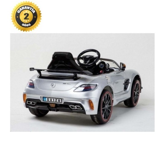 Mercedes-Benz SLS AMG coche eléctrico infantil | Auto niños con CVT