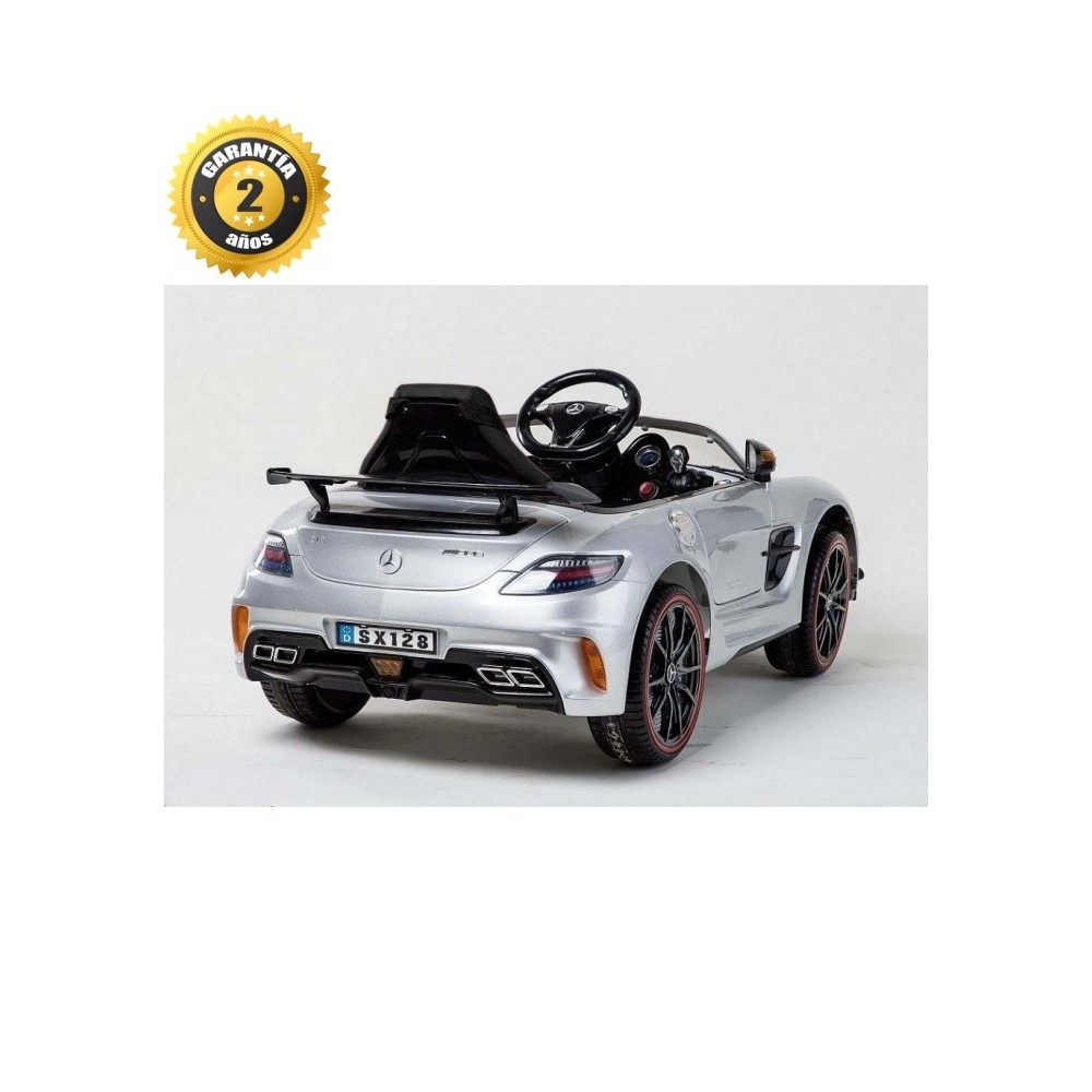 Mercedes-Benz SLS AMG coche eléctrico infantil | Auto niños con CVT