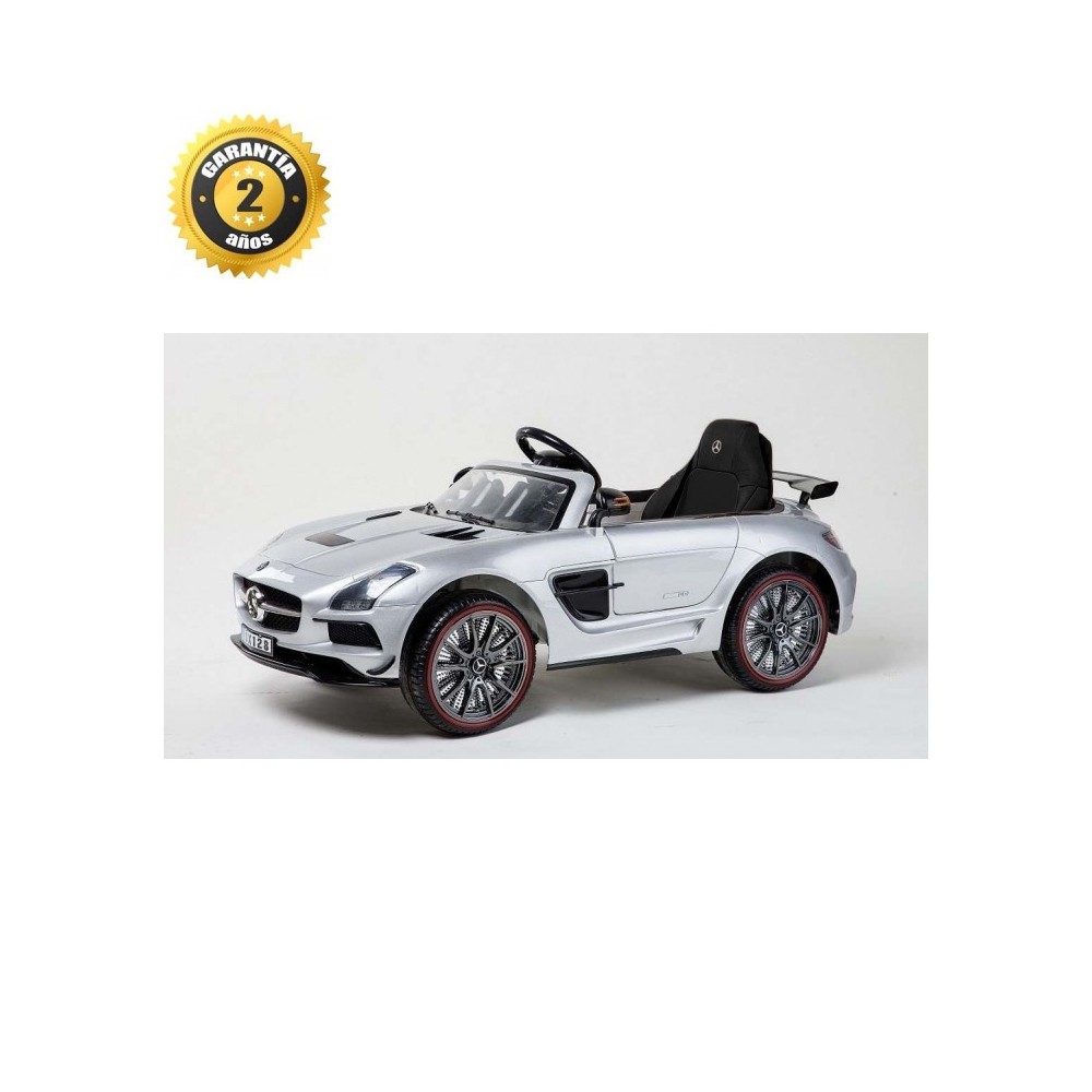 Mercedes-Benz SLS AMG coche eléctrico infantil | Auto niños con CVT