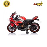 Moto eléctrica infantil RR 12V | Motocicleta niños con luces y música