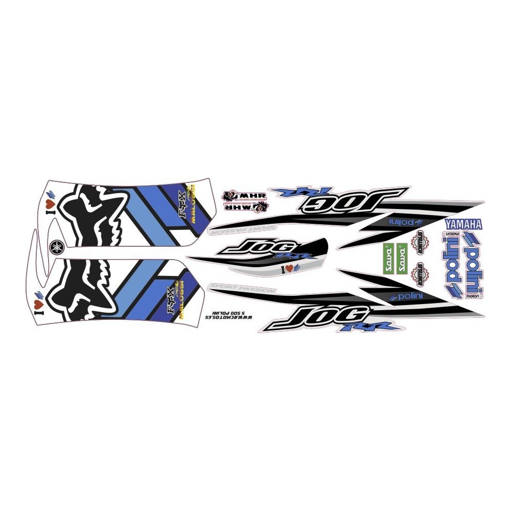 Pegatinas en vinilo para JOG RR | Compra online