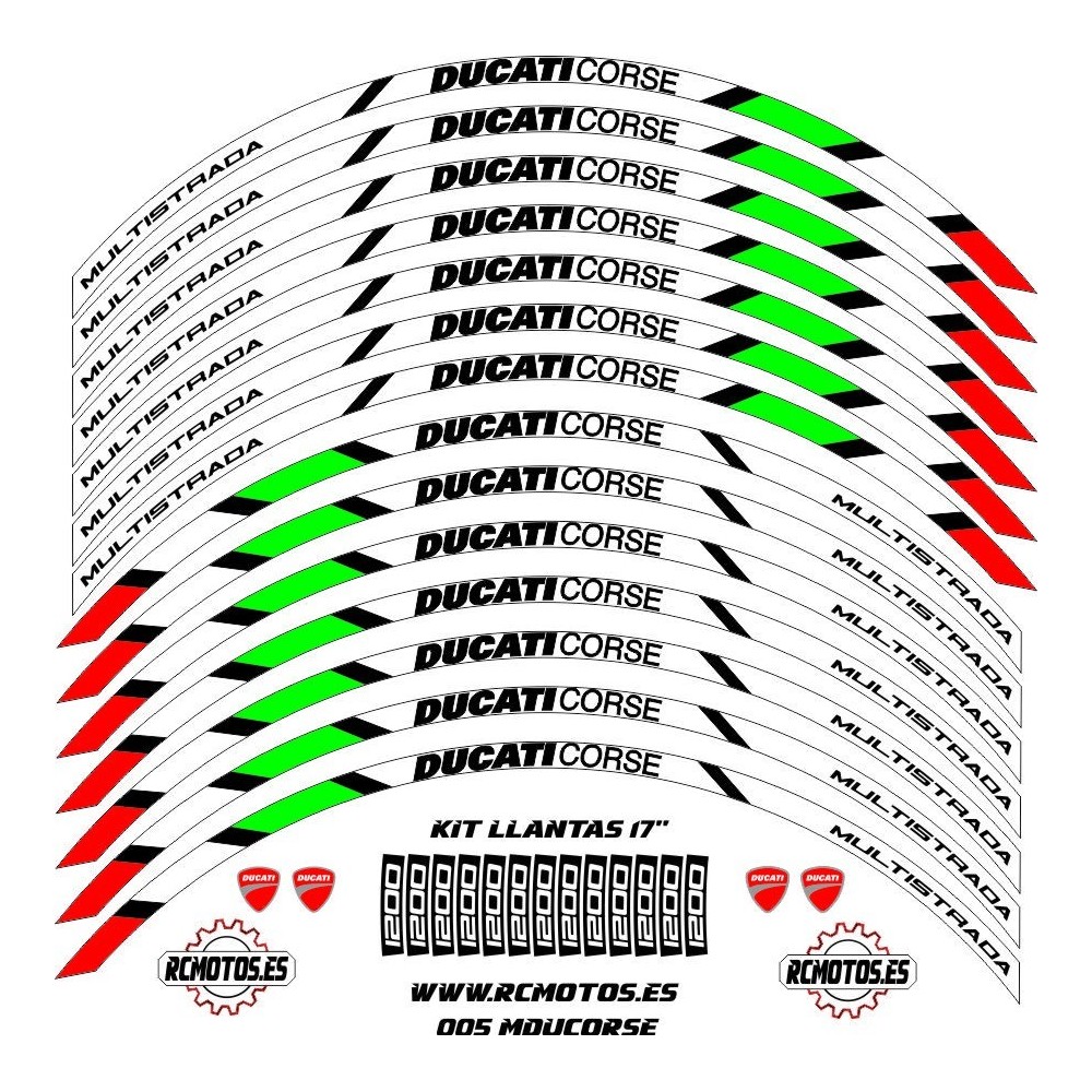 KIT LLANTAS DUCATI CORSE