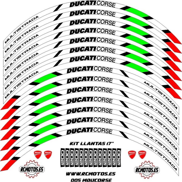 KIT LLANTAS DUCATI CORSE
