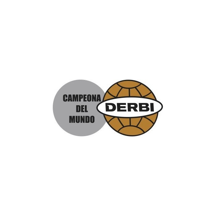 LOGO DERBI CAMPEONA DEL MUNDO