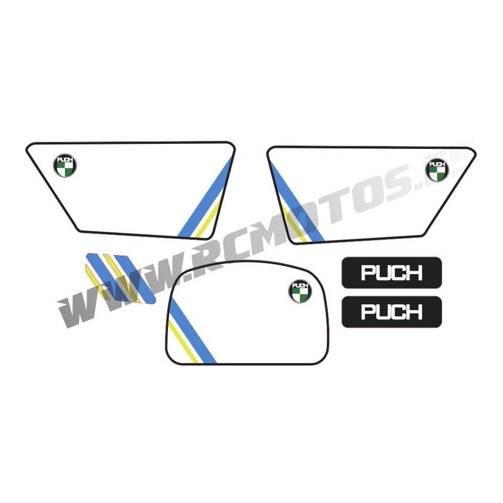 Pegatinas en vinilo para PUCH CONDOR 2 | Compra online