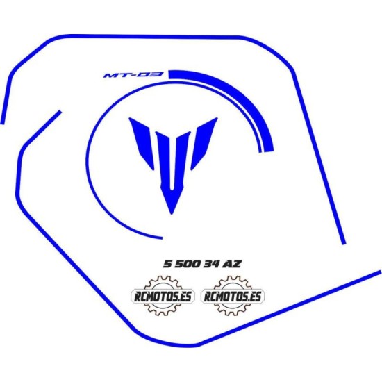 Pegatinas en vinilo para MT-03 | Compra online
