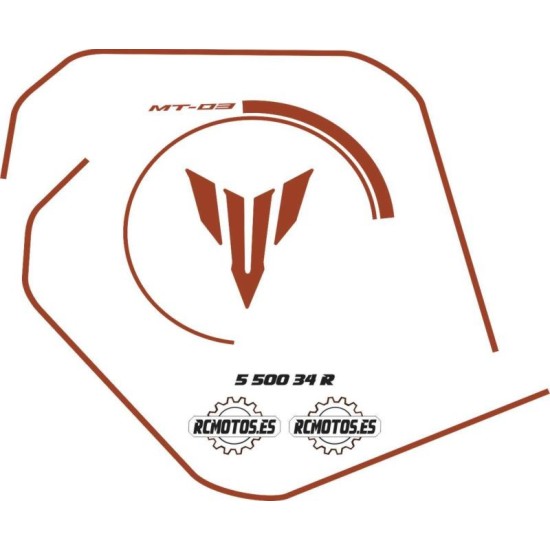 Pegatinas en vinilo para MT-03 | Compra online