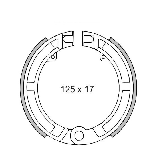 ZAPATA DE FRENO VESPA