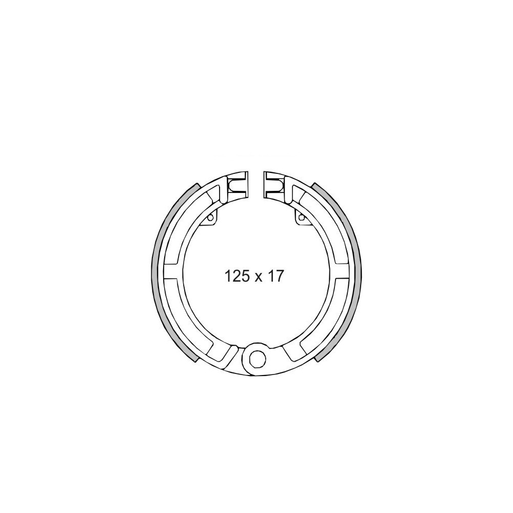 ZAPATA DE FRENO VESPA