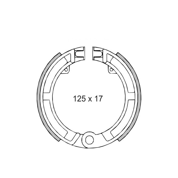 ZAPATA DE FRENO VESPA