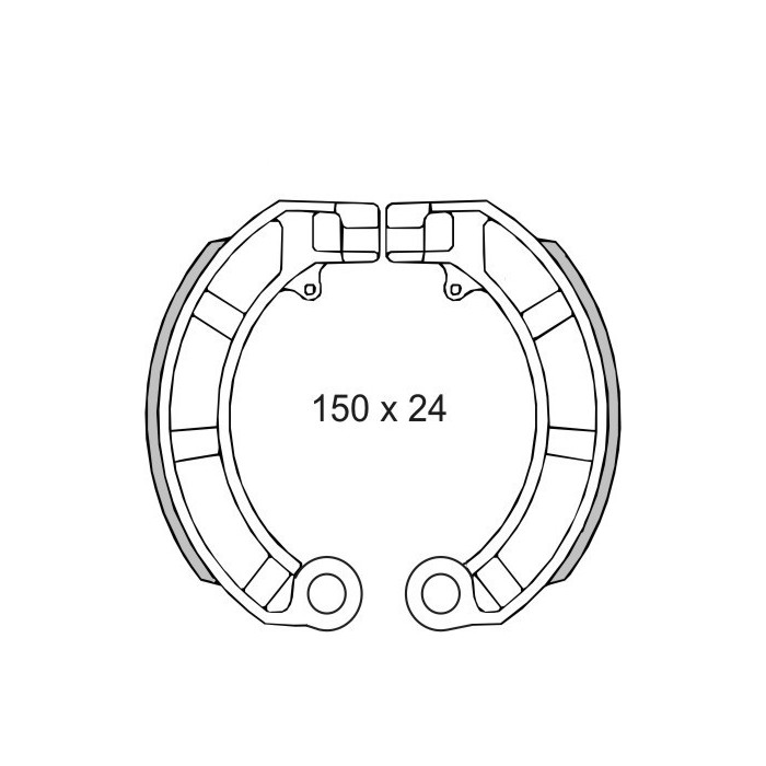 ZAPATA DE FRENO VESPA