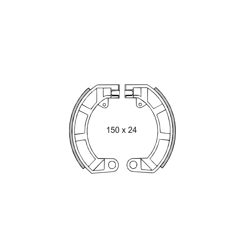 ZAPATA DE FRENO VESPA