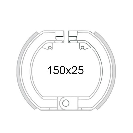 ZAPATA DE FRENO VESPA