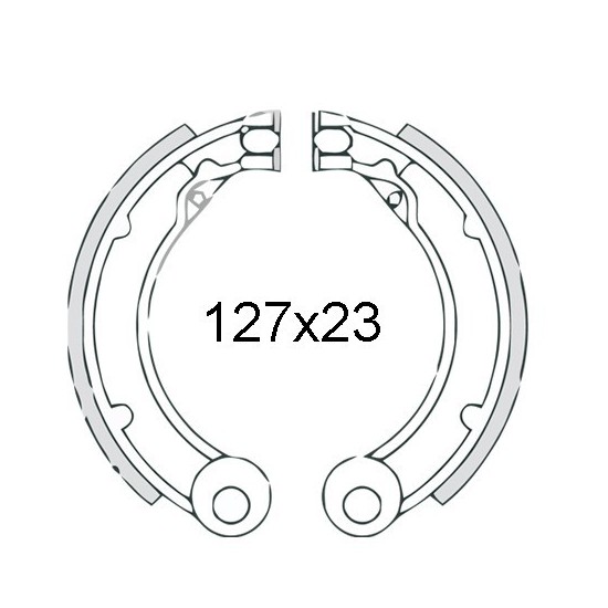 ZAPATA DE FRENO VESPA