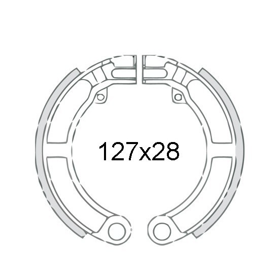 ZAPATA DE FRENO VESPA