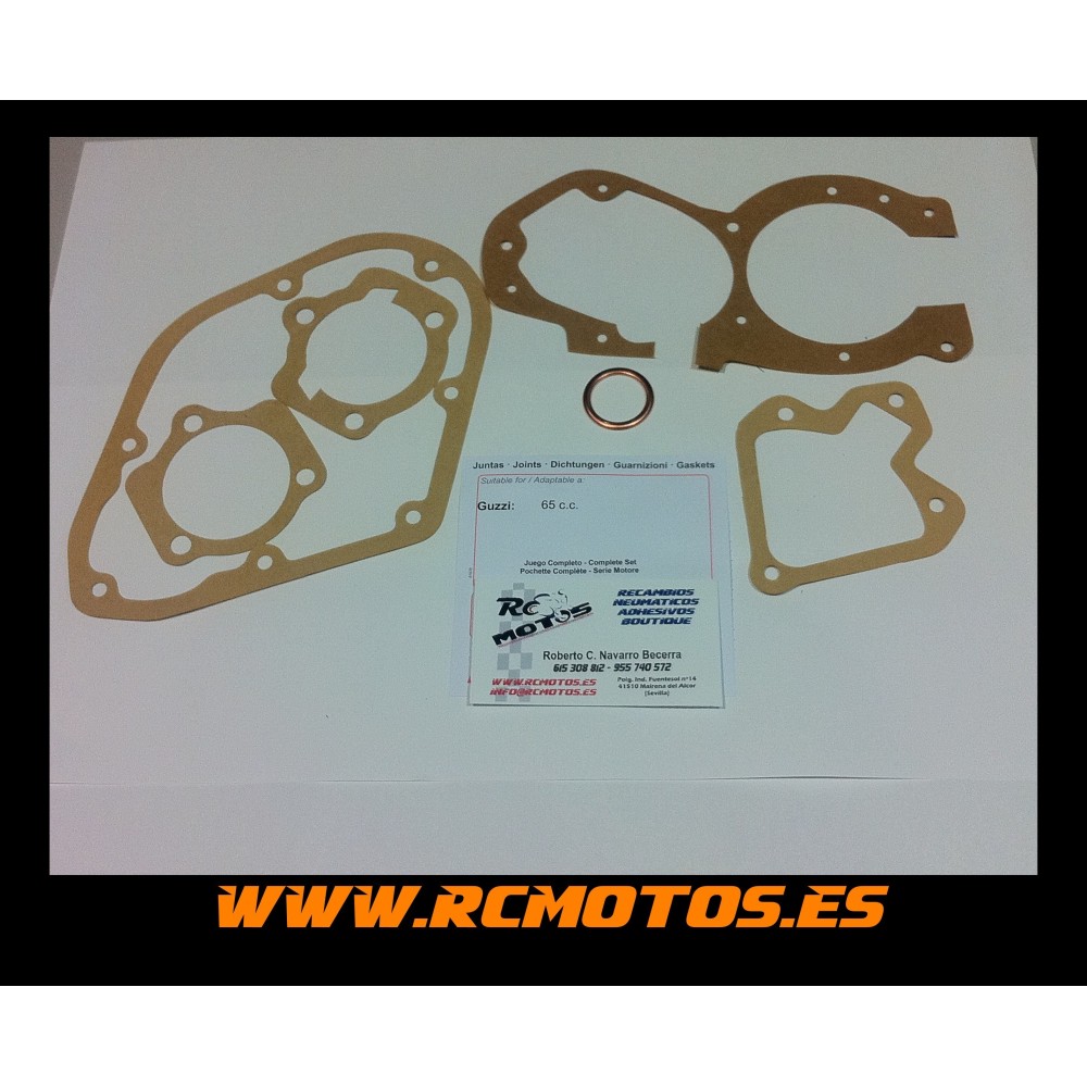 JUNTAS GUZZI  65 - 73 cc