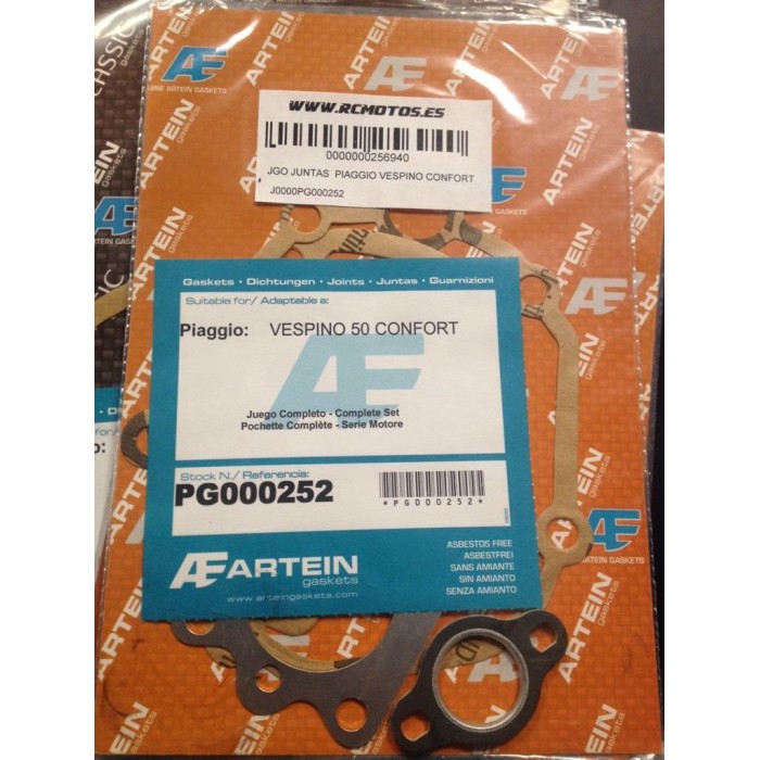 KIT JUNTAS MOTOR VESPINO CONFORT