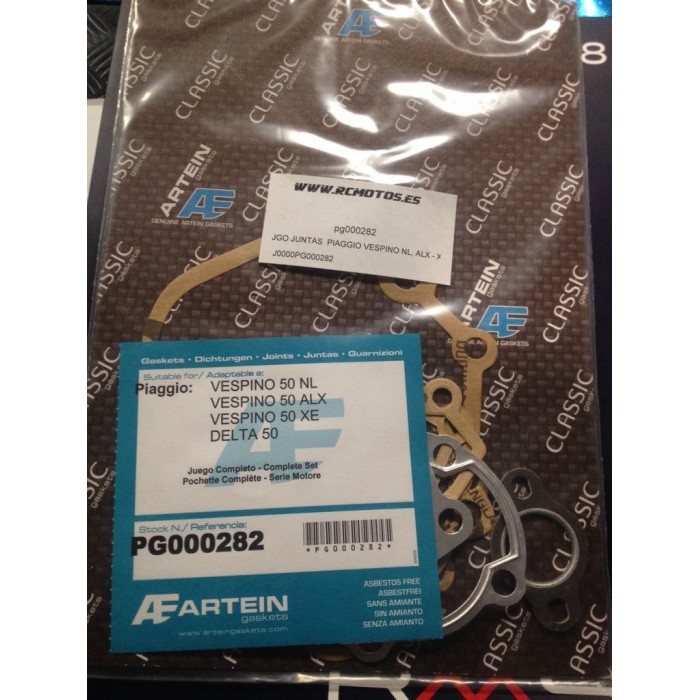 KIT JUNTAS MOTOR VESPINO ALX NL NLX