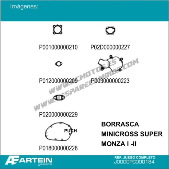 JUNTAS PUCH BORRASCA