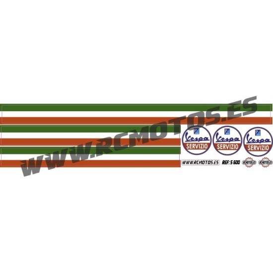 Pegatinas en vinilo para VESPA | Compra online
