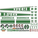 Pegatinas en vinilo para PUCH BORRASCA 2 SERIE 1 | Compra online