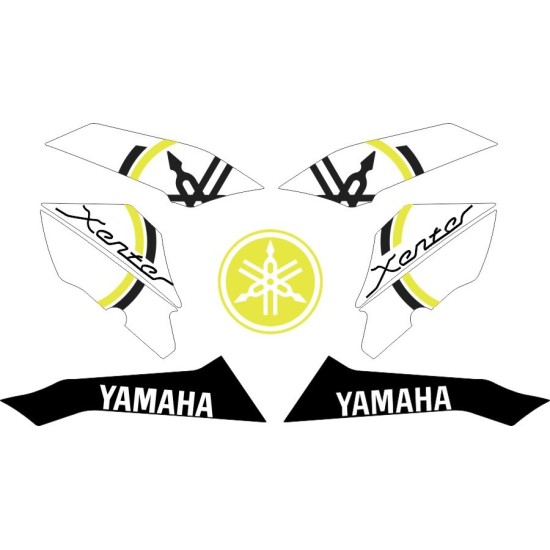 Pegatinas en vinilo para YAMAHA XENTER | Compra online