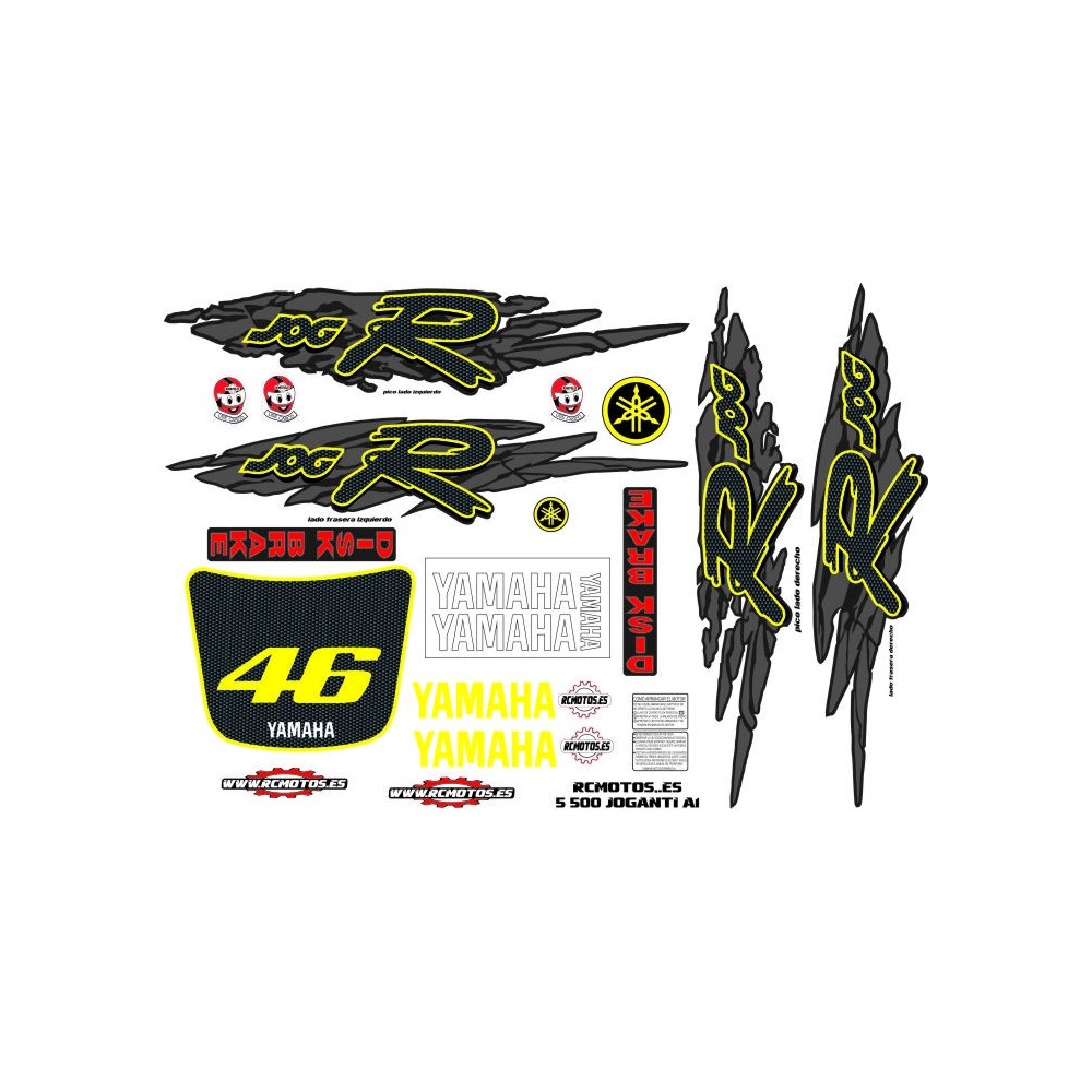 Pegatinas en vinilo para JOG RR | Compra online