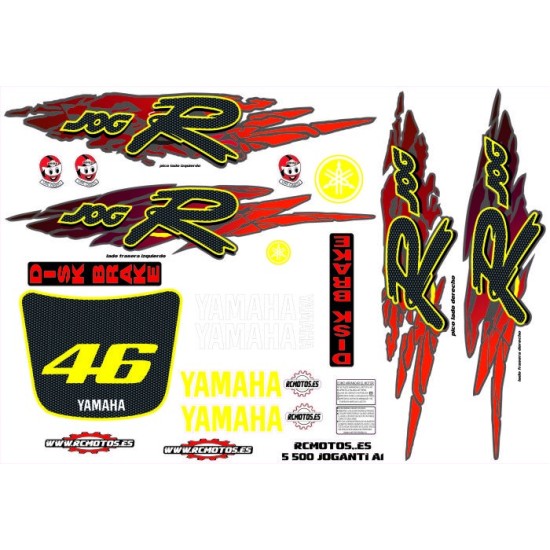 Pegatinas en vinilo para JOG RR | Compra online