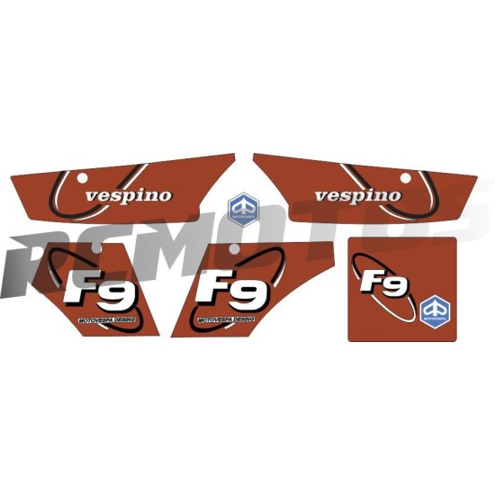 Pegatinas en vinilo para VESPINO F9 | Compra online